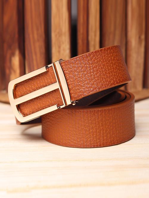 tan leatherette belt - 18299377 - Very Small Image - 1