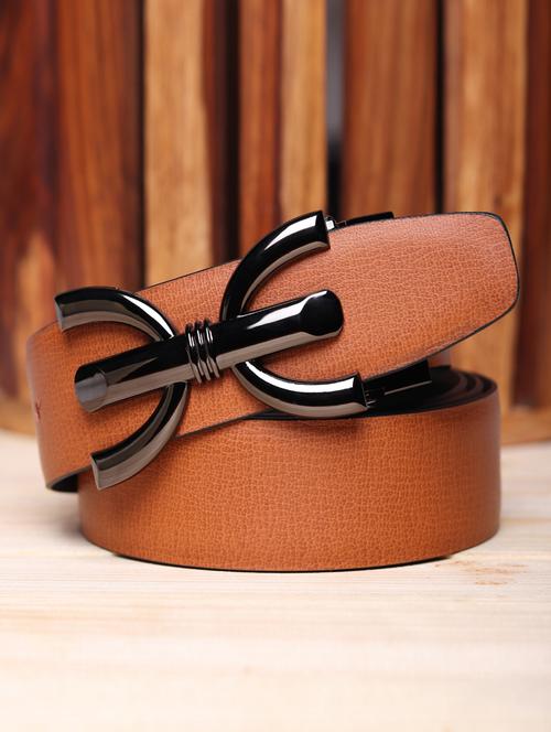 tan leatherette belt - 18299436 - Very Small Image - 1
