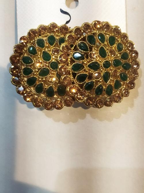 earrings for woman green color - 18299471 - Very Small Image - 1