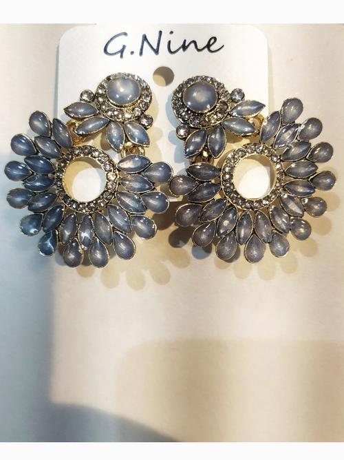 earrings for woman grey color - 18299474 - Very Small Image - 1