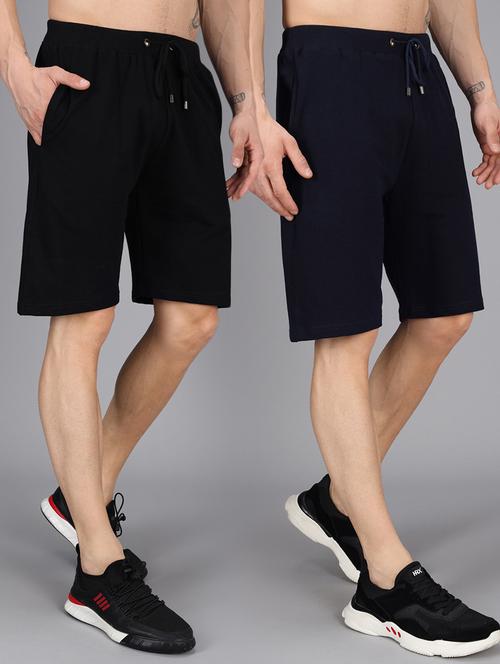 set of 2 multi-colored short - 18300373 - Very Small Image - 1