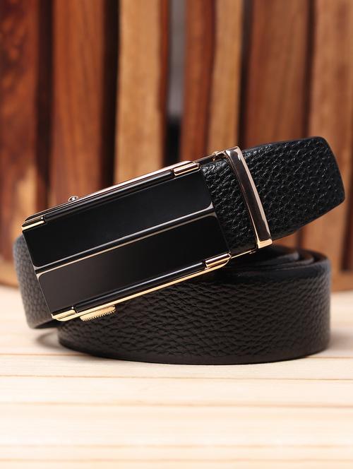 black leatherette belt - 18300779 - Very Small Image - 1