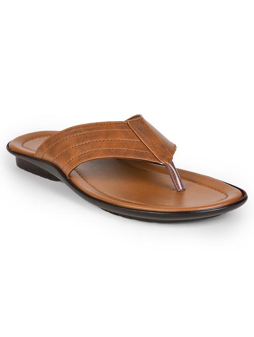 tan pu slip on flip flops - 18300948 - Very Small Image - 1