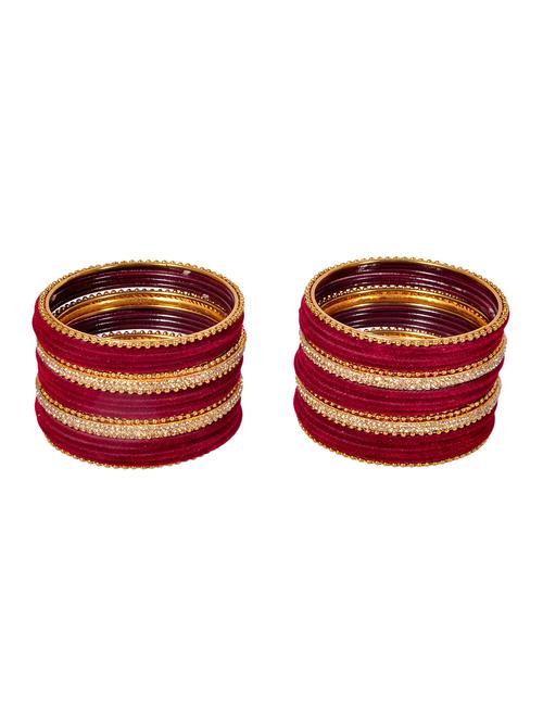 maroon metal bangle - 18300957 - Very Small Image - 1