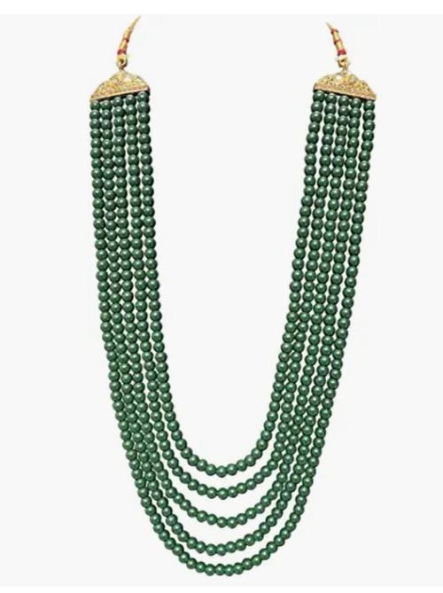 nacklacs for man green color - 18301076 - Very Small Image - 1