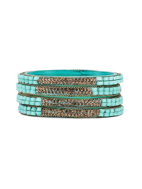 white glass bangle - 18301332 - Very Small Image - 1