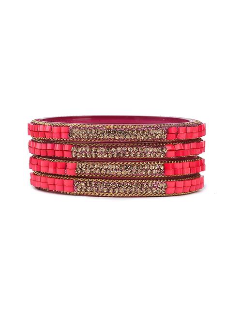 pink glass bangle - 18301351 - Very Small Image - 1