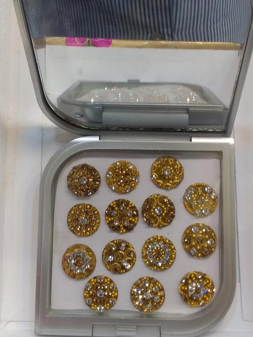 fancy stone bindi - 18301525 - Very Small Image - 1