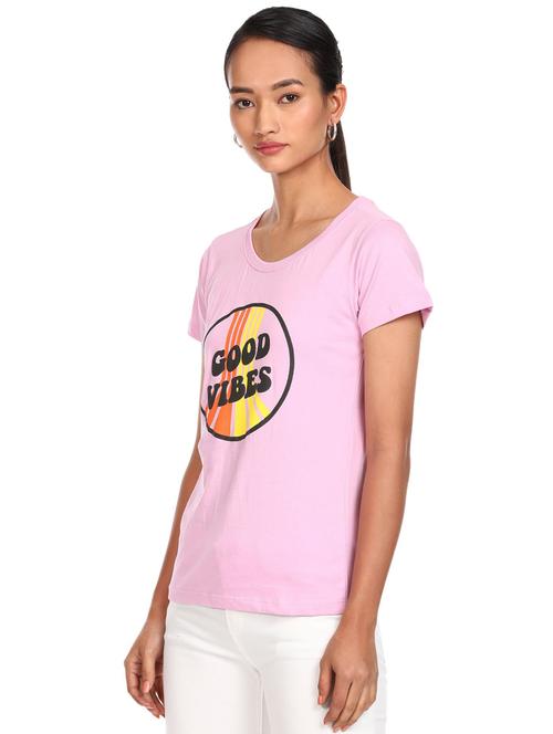 graphic print cotton t-shirt - 18301884 - Very Small Image - 1