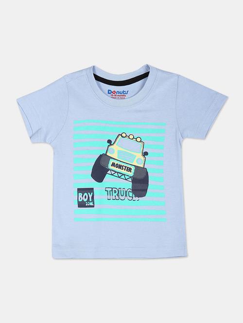 crew neck printed t-shirt - 18302111 - Very Small Image - 1