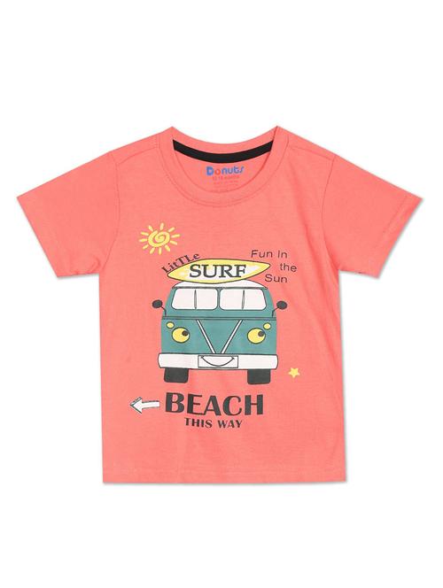round neck printed t-shirt - 18302116 - Very Small Image - 1