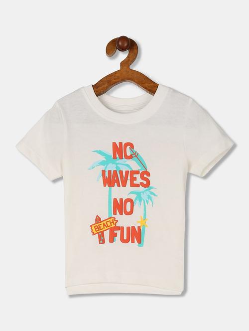 round neck printed t-shirt - 18302128 - Very Small Image - 1