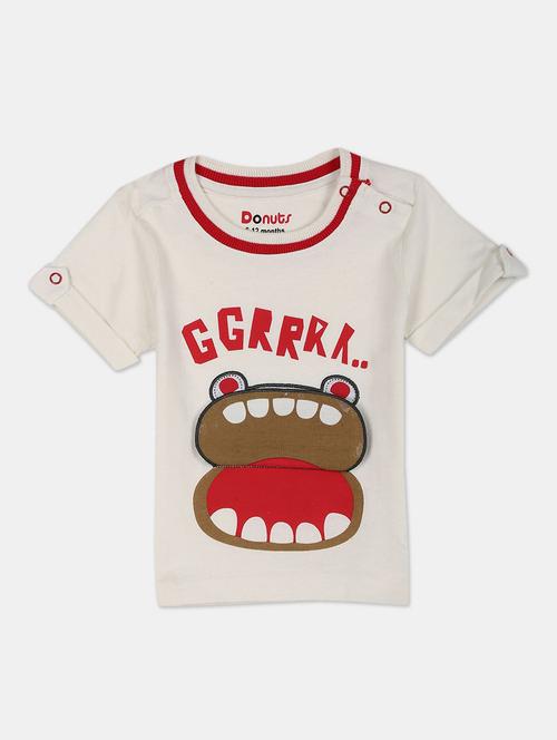 crew neck printed t-shirt - 18302136 - Very Small Image - 1