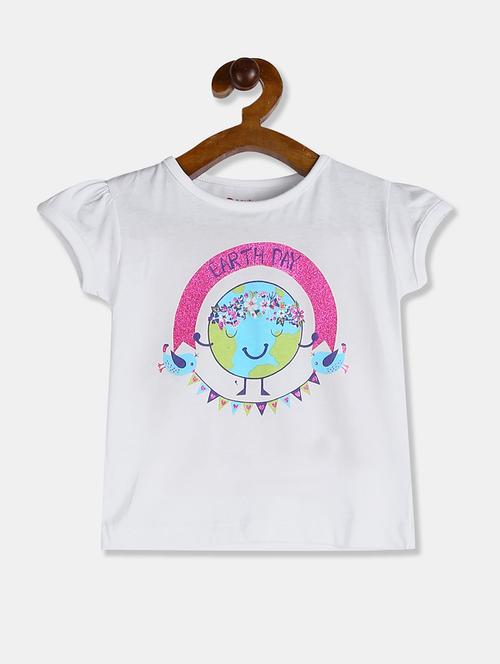 round neck printed t-shirt - 18302276 - Very Small Image - 1