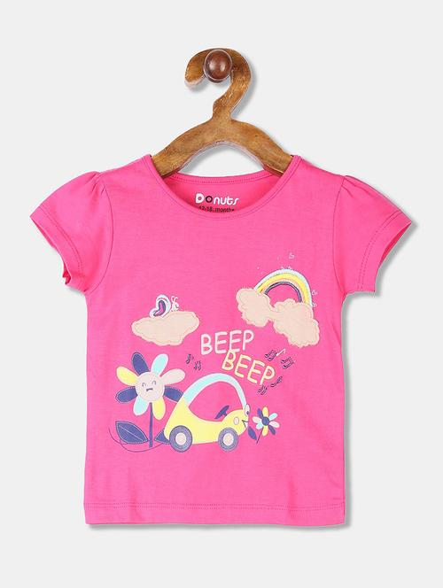 round neck printed t-shirt - 18302315 - Very Small Image - 1
