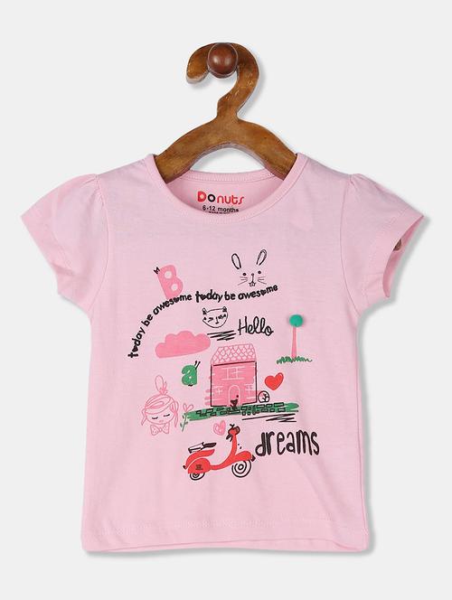 round neck printed t-shirt - 18302333 - Very Small Image - 1