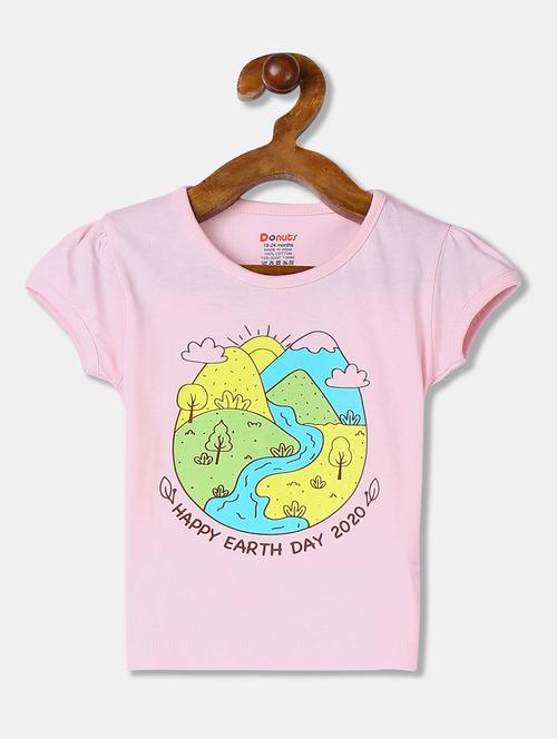 round neck printed t-shirt - 18302379 - Very Small Image - 1