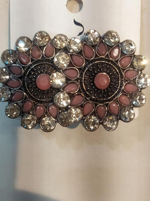 earrings for women pink color - 18302771 - Very Small Image - 1