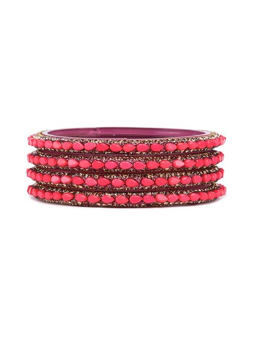 pink glass bangle - 18303444 - Very Small Image - 1