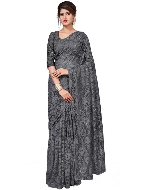 self design woven saree - 18303480 - Very Small Image - 1