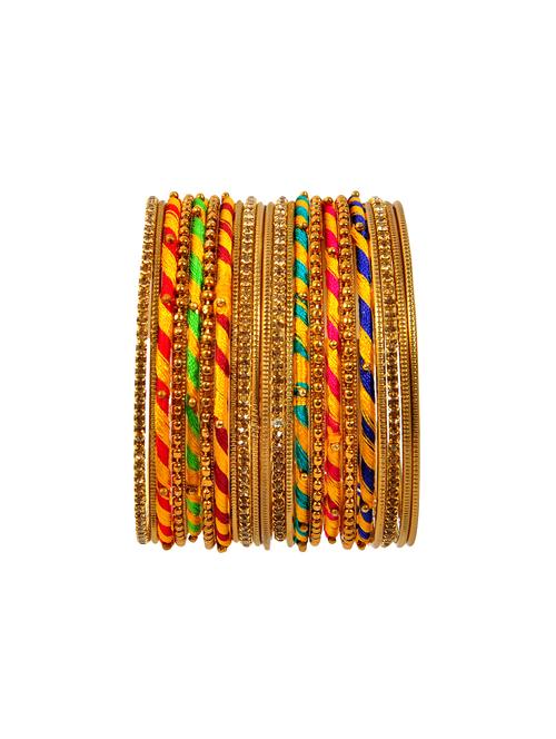 multi colored metal bangle - 18303715 - Very Small Image - 1