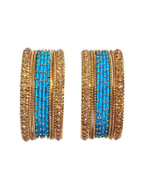 blue metal bangle - 18303758 - Very Small Image - 1