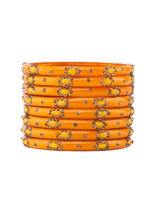 yellow glass bangle - 18303872 - Very Small Image - 1