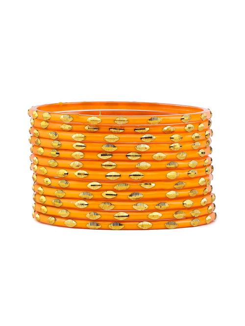yellow glass bangle - 18304387 - Very Small Image - 1