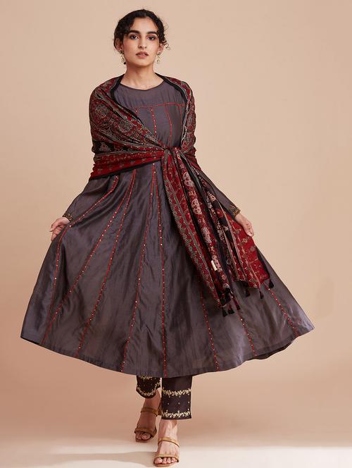 multi colored printed dupatta - 18304579 - Very Small Image - 1