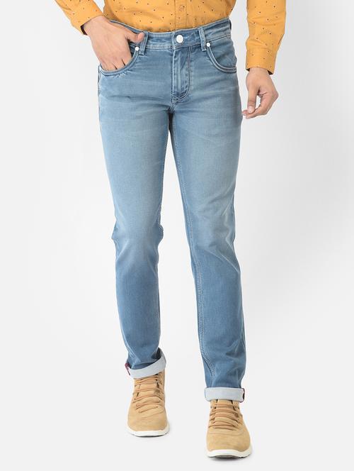 light blue light-washed denim jean - 18304948 - Very Small Image - 1