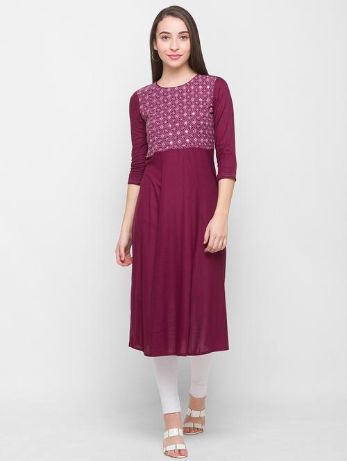 women's a-line kurta - 18305708 - Very Small Image - 1