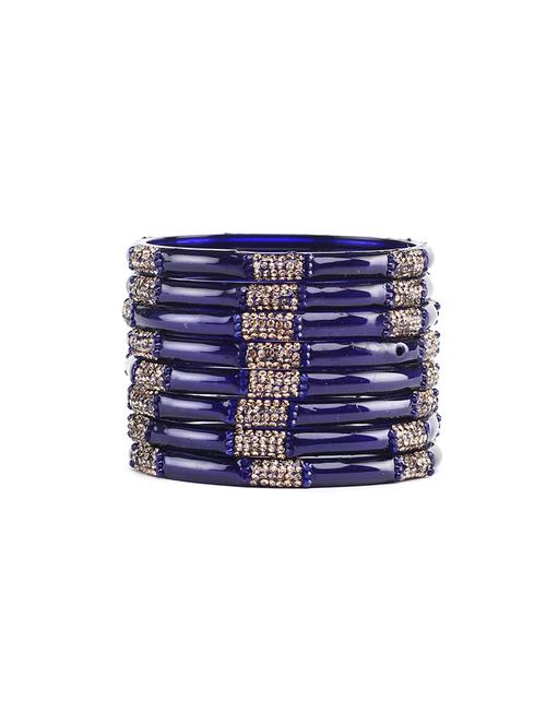 blue glass bangle - 18305925 - Very Small Image - 1