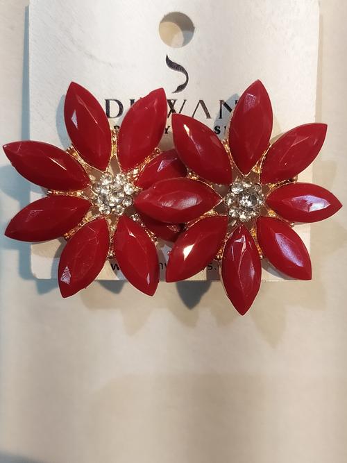 earrings for man red color - 18305993 - Very Small Image - 1