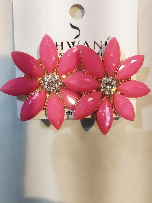 earrings for women pink color - 18305995 - Very Small Image - 1