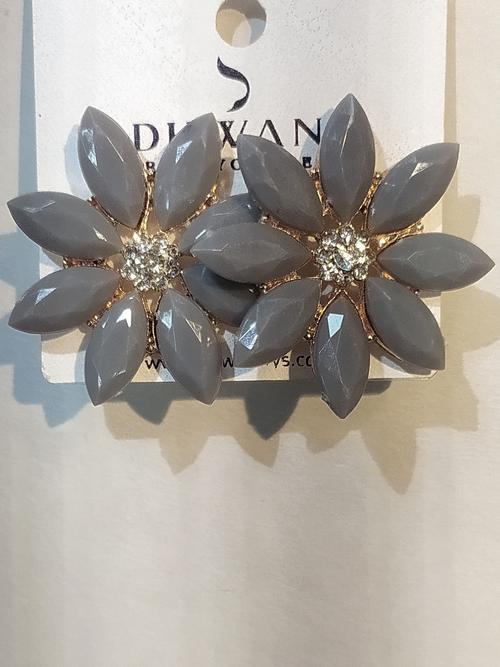 earrings for women grey color - 18306000 - Very Small Image - 1