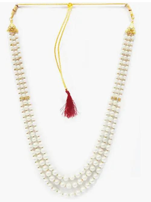 necklace for man white color - 18306044 - Very Small Image - 1