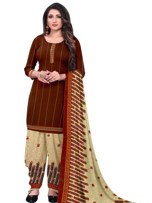 ladies cotton suit red color - 18306422 - Very Small Image - 1