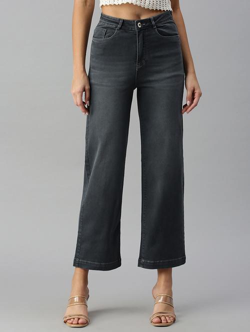 high rise stone washed jean - 18306524 - Very Small Image - 1