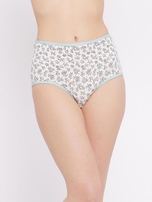 white printed hipster panty - 18307252 - Very Small Image - 1