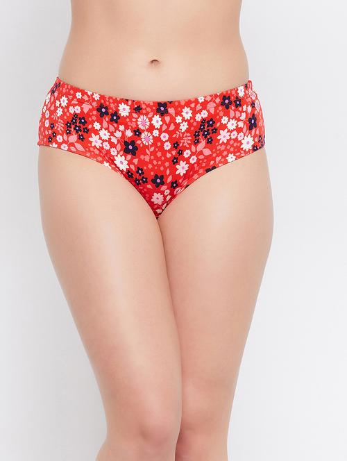 orange printed hipster panty - 18307258 - Very Small Image - 1
