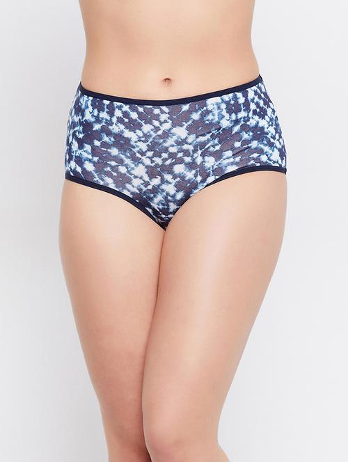 blue printed hipster panty - 18307280 - Very Small Image - 1