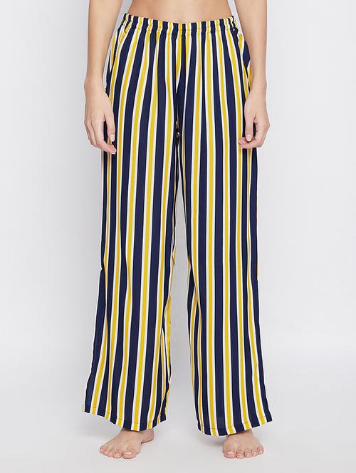 high rise striped pajama - 18307459 - Very Small Image - 1