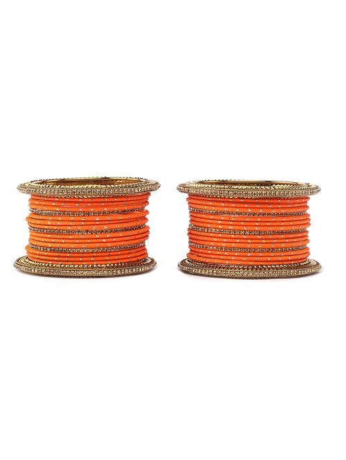 orange metal bangle - 18307846 - Very Small Image - 1