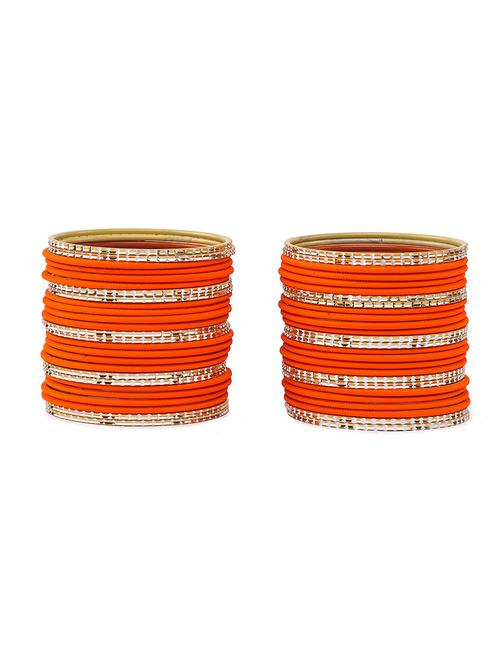 orange metal bangle - 18307906 - Very Small Image - 1