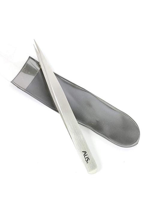 alis splinter tweezer | handmade fine tweezer | professional precision pointed tweezer stainless steel (silver ss) - 18308125 - Very Small Image - 1