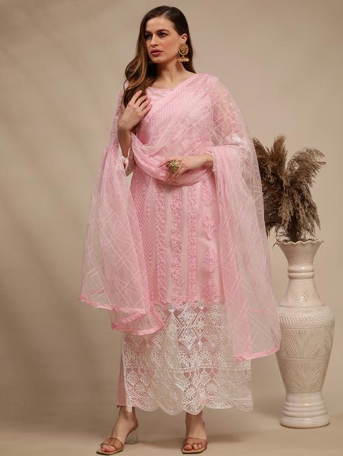 embroidered palazzo suit - 18308293 - Very Small Image - 1