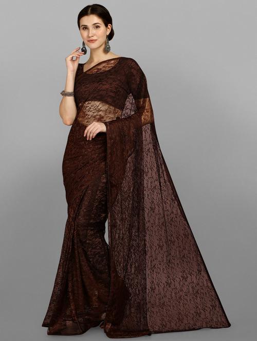 self designed printed saree - 18308314 - Very Small Image - 1