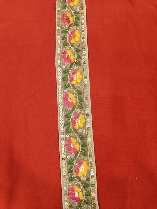 embroidered lace 2mtr - 18308758 - Very Small Image - 1