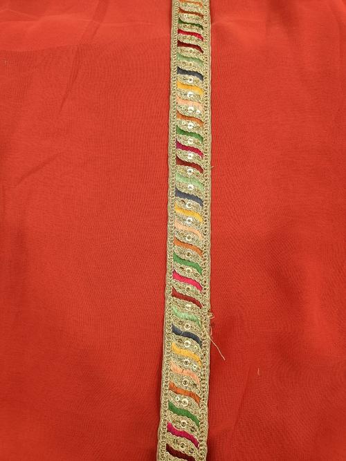 embroidered lace 2mtr - 18308760 - Very Small Image - 1