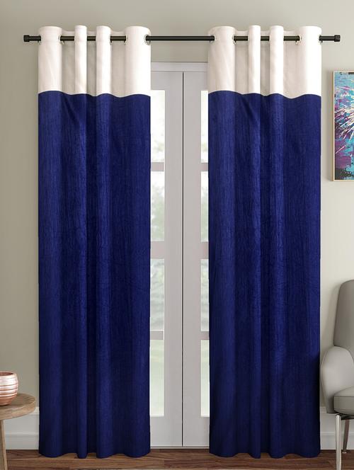 home sizzler long crush patch 2 door curtains - 18308790 - Very Small Image - 1